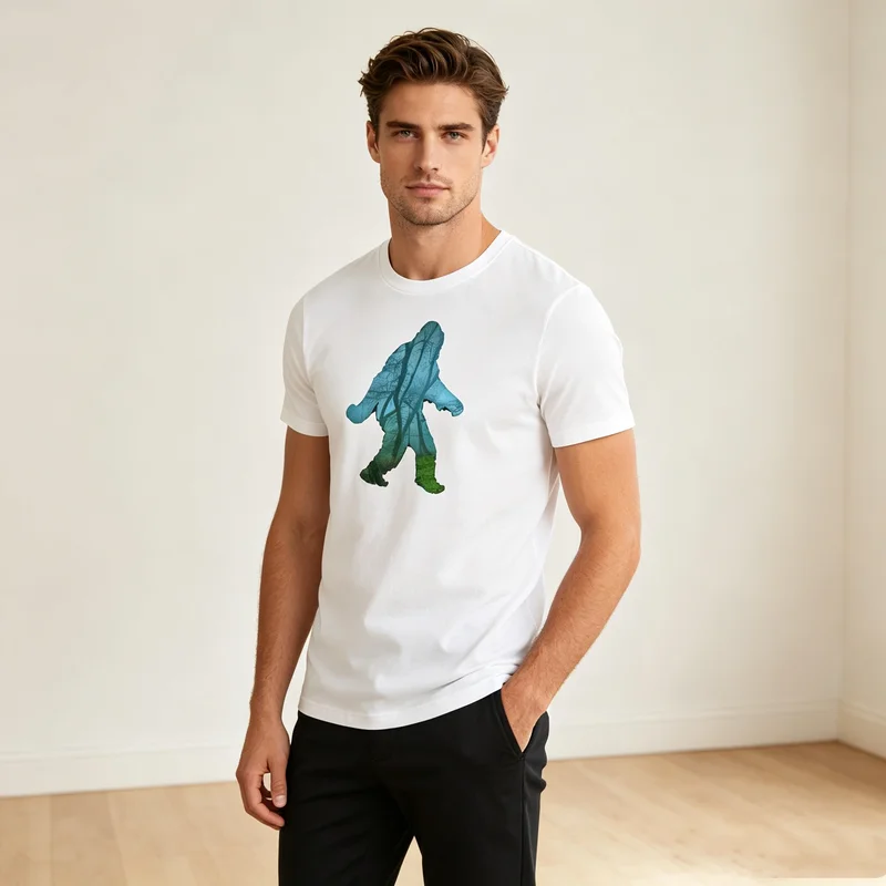 Camiseta vintage Sasquatch Big - Outdoor Hunting Graphic Tees avaliação e preço