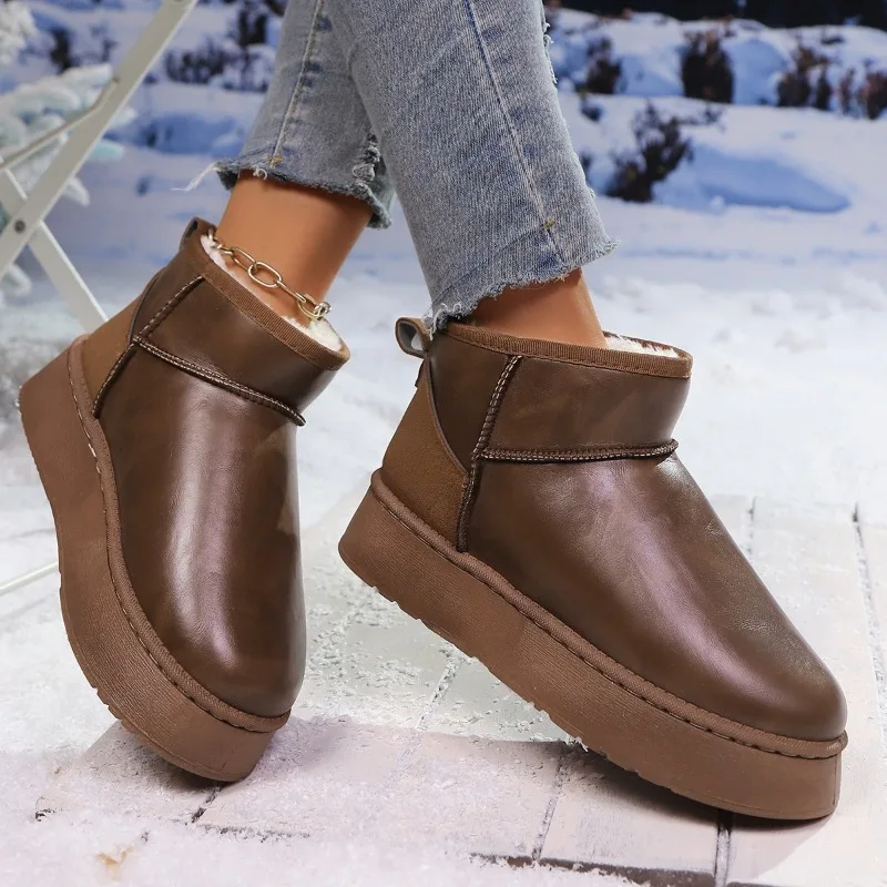 Platform Snow Boots… - image