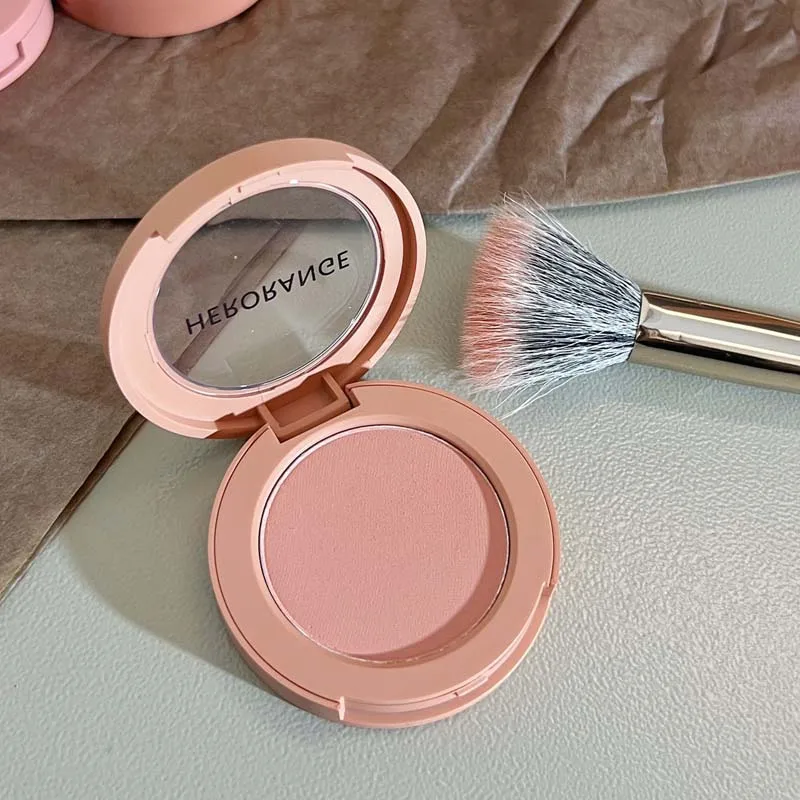 HERORANGE Cremiger Blush, weich-matt, natürliche Farbe, langanhaltend, tägliches Wangen-Make-up für Frauen – Detail 8