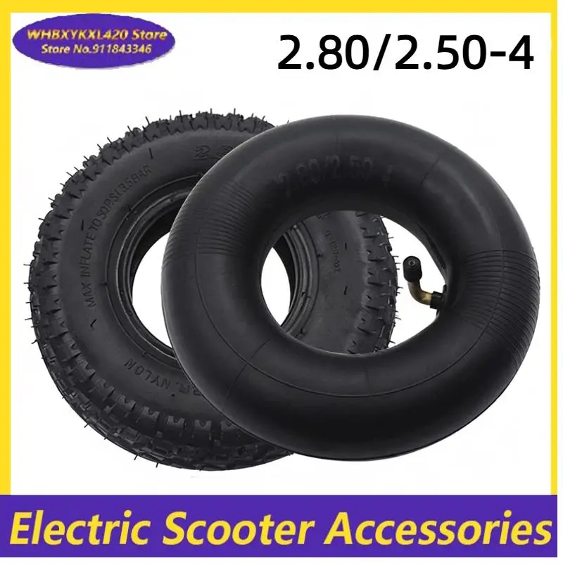 High-density High stability 9 Inch 2.80/2.50-4 Outer Tyre Inner Tube for Off-road Tire for Fits  /Electric Scooter