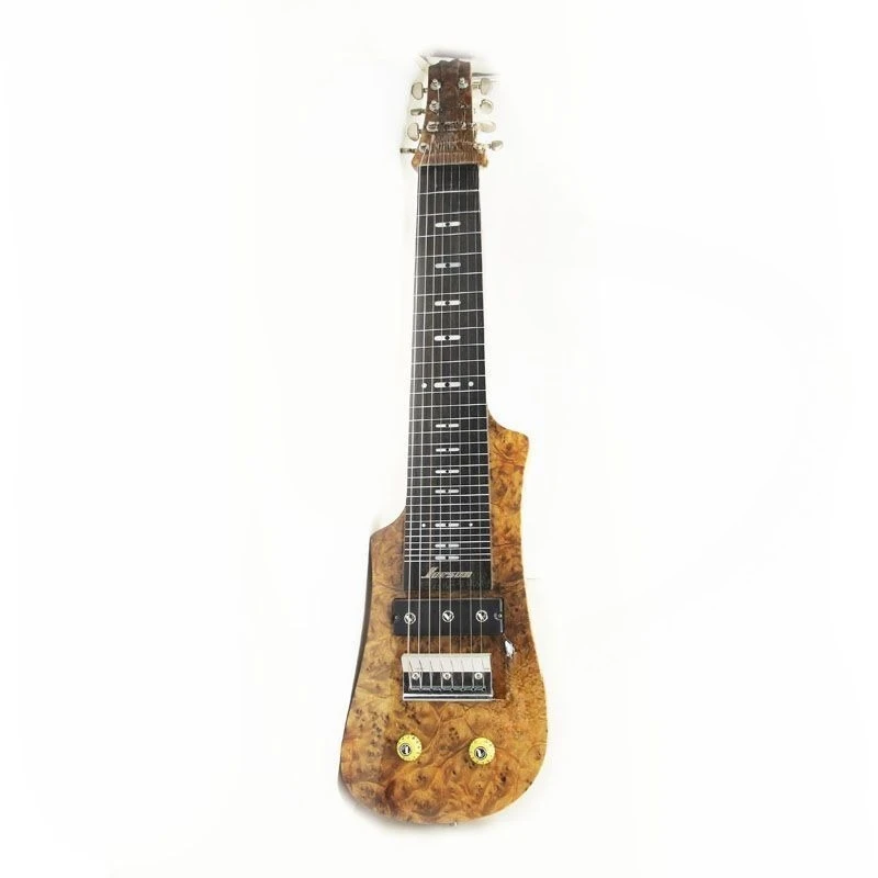 Electric guitar 8-string Hawaiian slide guitar Bird's eye wood