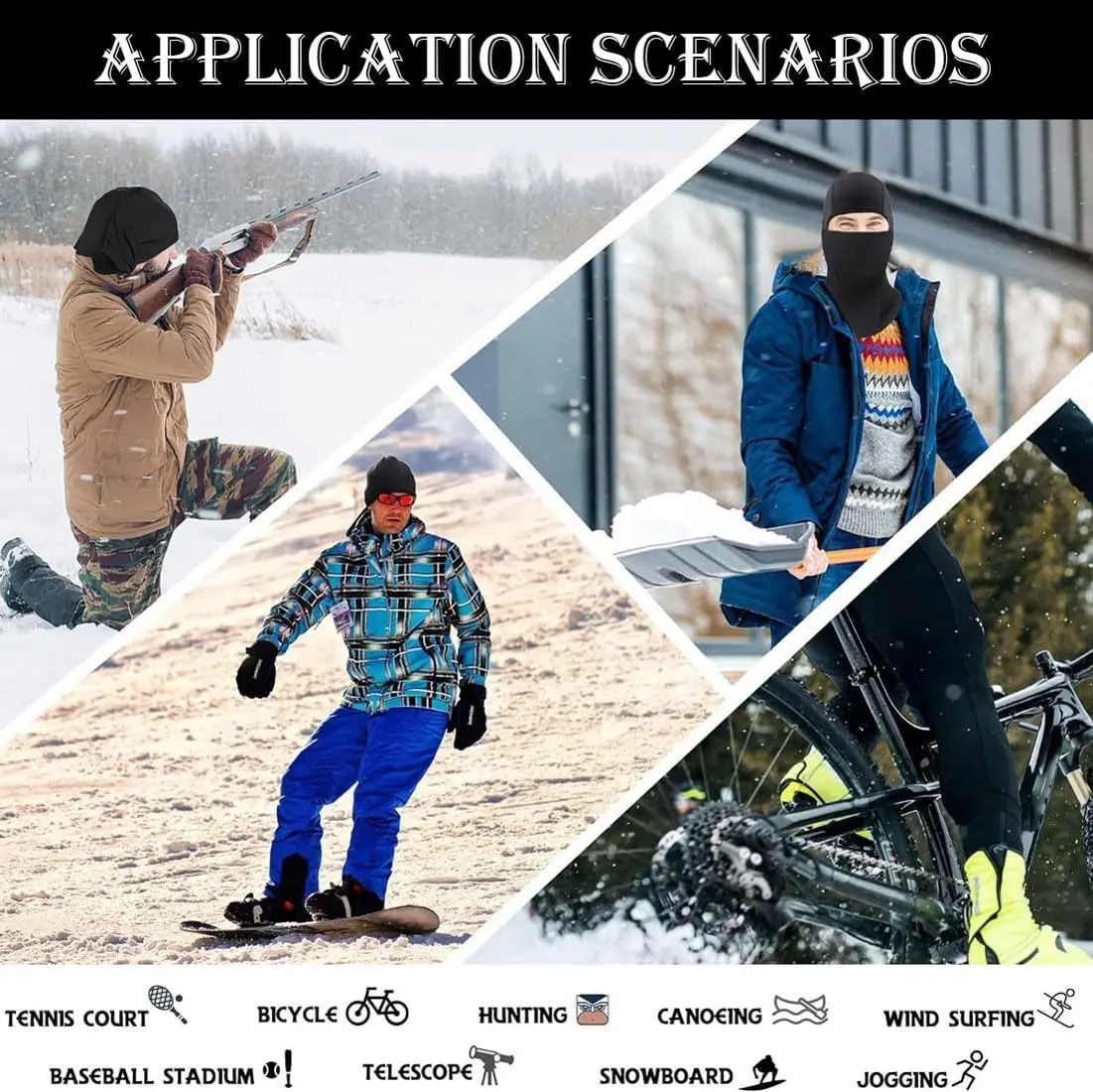 Skimaske für Männer, Sturmhaube, Gesichtsmaske, Damen, Sommer, Shiesty-Masken, Motorradhelm, vollständige Gesichtsabdeckung, Sonnenschutz, UV-Schutz – Detail 5