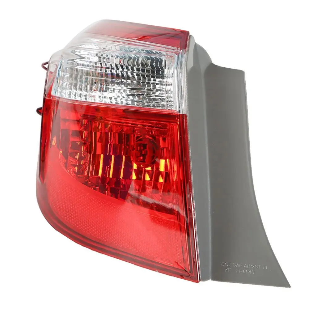 

For Toyota Corolla 2014-2016 Red Clear Tail Light Signal Lamp Outer Driver Side