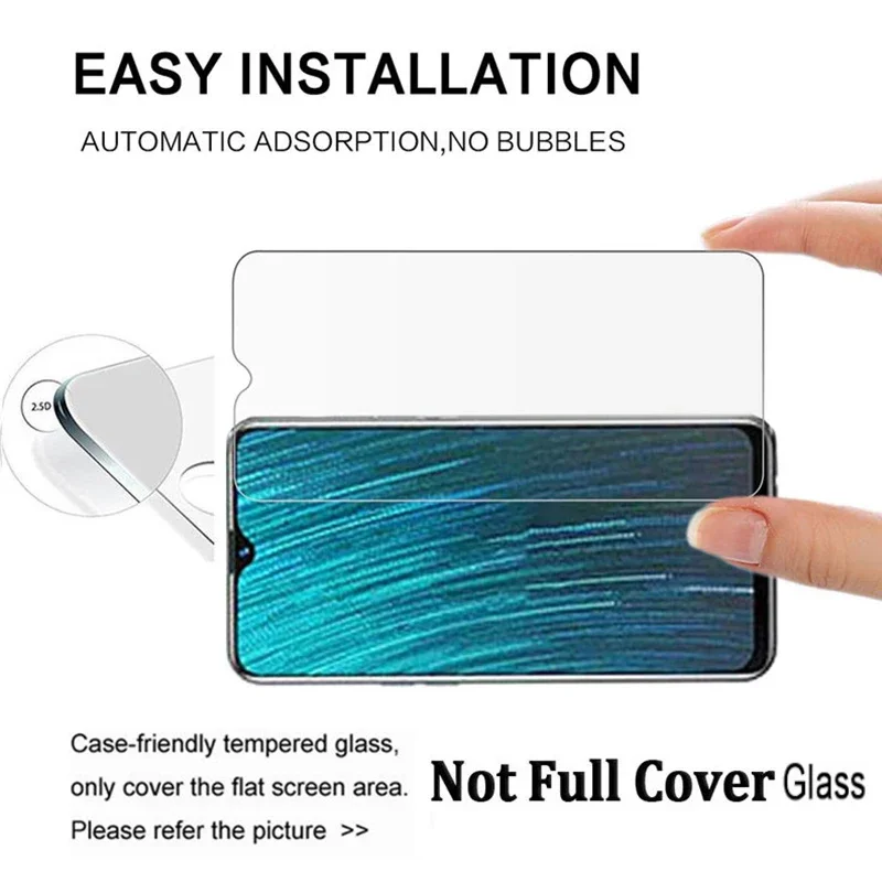 Protective Glass Screen Protector for Realme 5 Pro U1 Q Tempered Glass for Realme X2 Pro XT X Toughed Flim 9H HD Transparent