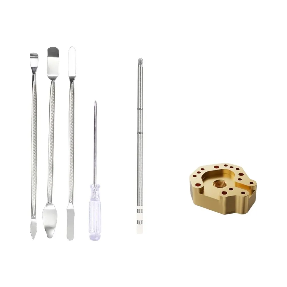 Multi Pin Soldering Iron Tip Kit For PS5 For Xbox Switch Joystick Repair 936 Station Copper Desoldering Tool Set