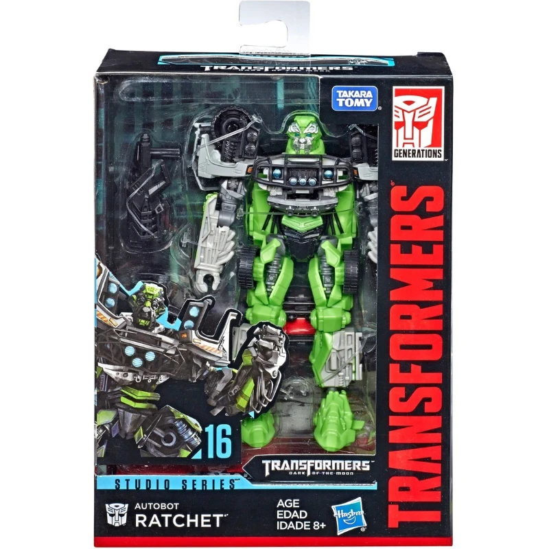 In Stock Takara Tomy Transformers SS Series SS-16 D-Class Ratchet Action Figures Robot Collectible Figures Model Toys Kid Gift