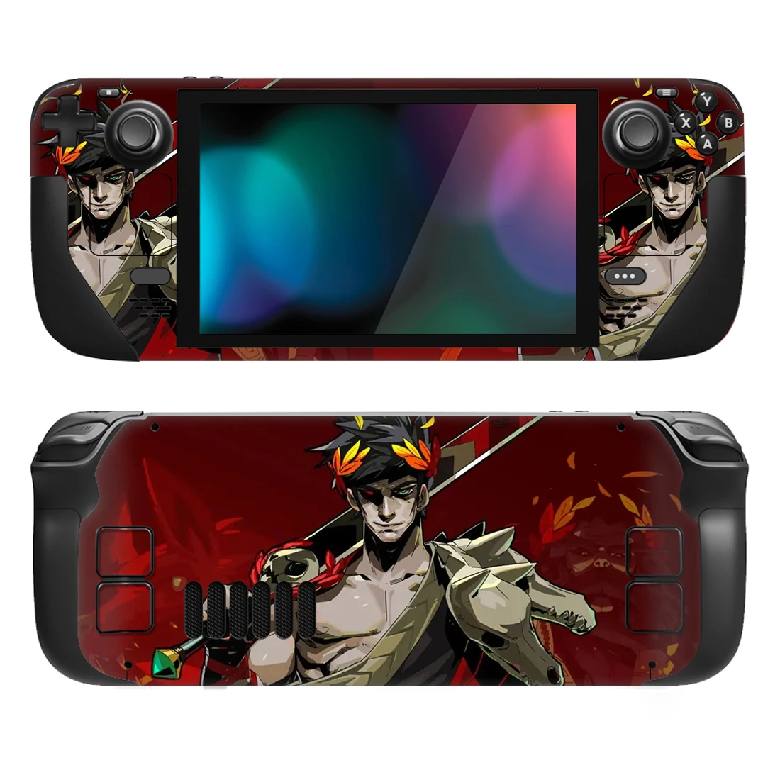 Neues Spiel Hades Skin Aufkleber Aufkleber Cover für Steam Deck Komplettset schützende Haut Vinyl