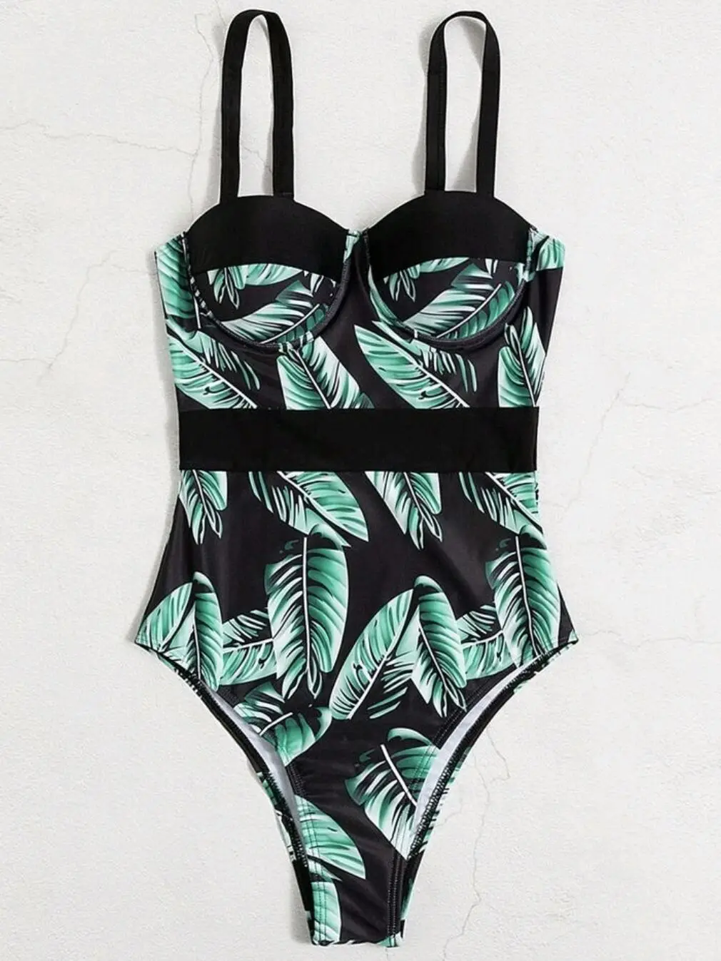 Push Up One Piece Swimsuit Sexy Swimwear Women Tropical Printed Bathing Suit Female 2022 Swimming Summer Beachwear Summer