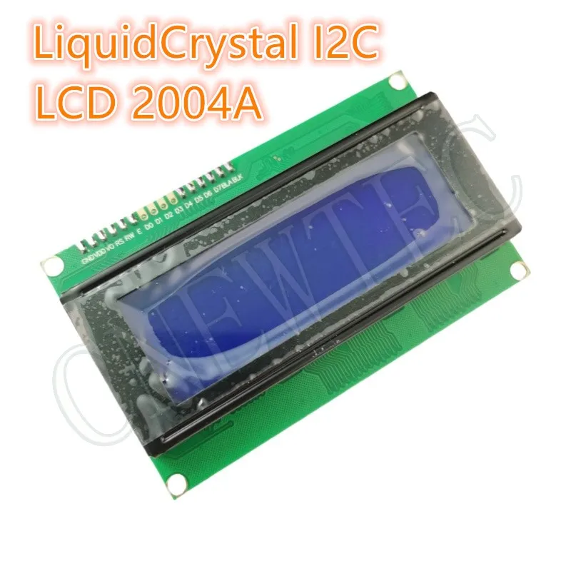 LCD2004 2004 وحدة LCD أزرق/أخضر/أبيض شاشة 20X4 حرف شاشة الكريستال السائل IIC I2C وحدة مهايئ لشاشة التسلسلي لاردوينو