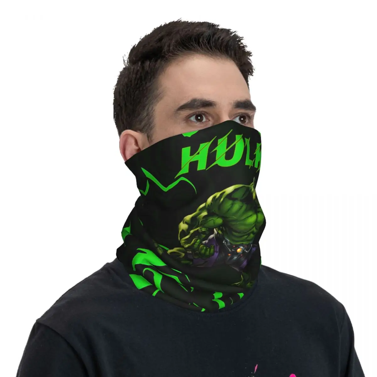 Wunder cool Hulk Bandana Hals Gamasche Motocross Gesicht Schal Sturmhaube Reiten Unisex Erwachsenen Winter