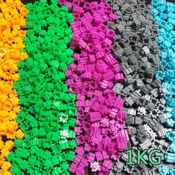 1KG 8mm Diamond Building Blocks 31colors DIY 3D Small Brick For Children Figures Character Educational Toy Kids Gifts