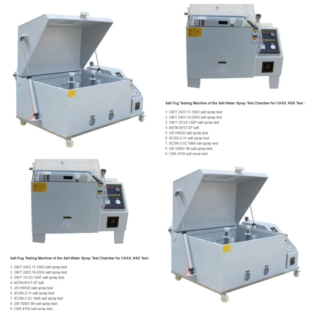

Salt Spray Aging Chamber + Wire Terminal Tester + Plastic/Textile/Steel Cable Tensile Machine (1-Year Warranty)