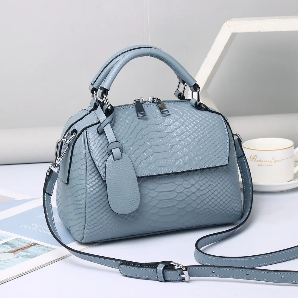 Genuine Leather Handbag for Women\'s New Fashionable Bag Trendy High Quality Ladies\' Single Shoulder Crossbody Bag Soft Leather