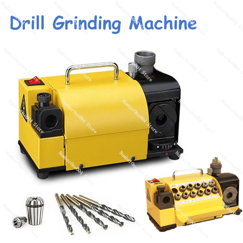 Applicable to Easier Operation and No Skill Drill Sharpener Machine Drill Bit Grinding Machine in Yellow Color MR-13A