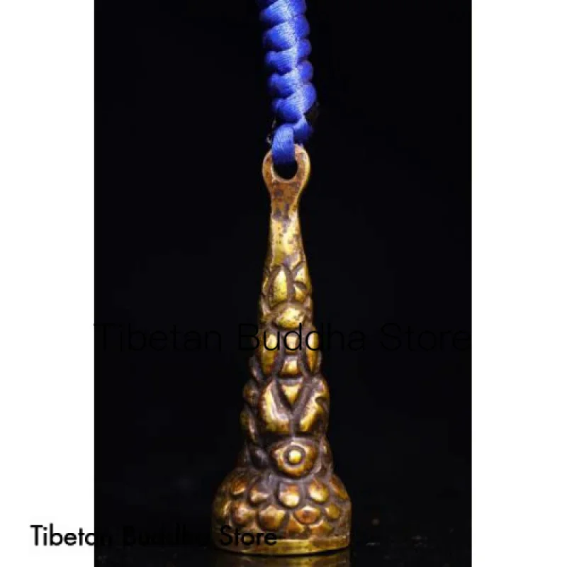 

Pure handmade carving made of Lima copper in Tibetan areas Old French Seal