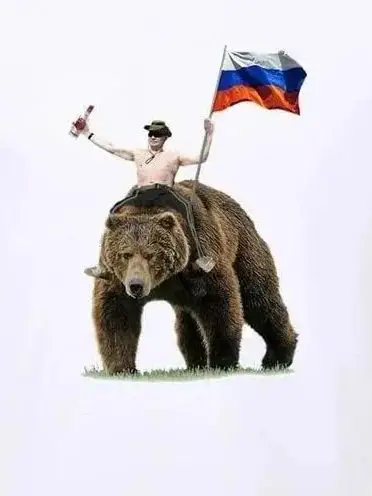 

Funny Russian Presiden Riding Bear T-Shirt 100% Cotton O-Neck Summer Short Sleeve Casual Mens T-shirt Size S-3XL