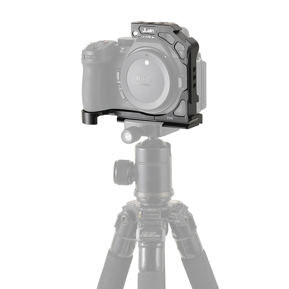 FOTGA Z5II Gabbia per fotocamera per Nikon Z5 II Maniglia laterale per fotocamera Impugnatura superiore Piastra a sgancio rapido Gabbia Rig Kit Telaio video protettivo