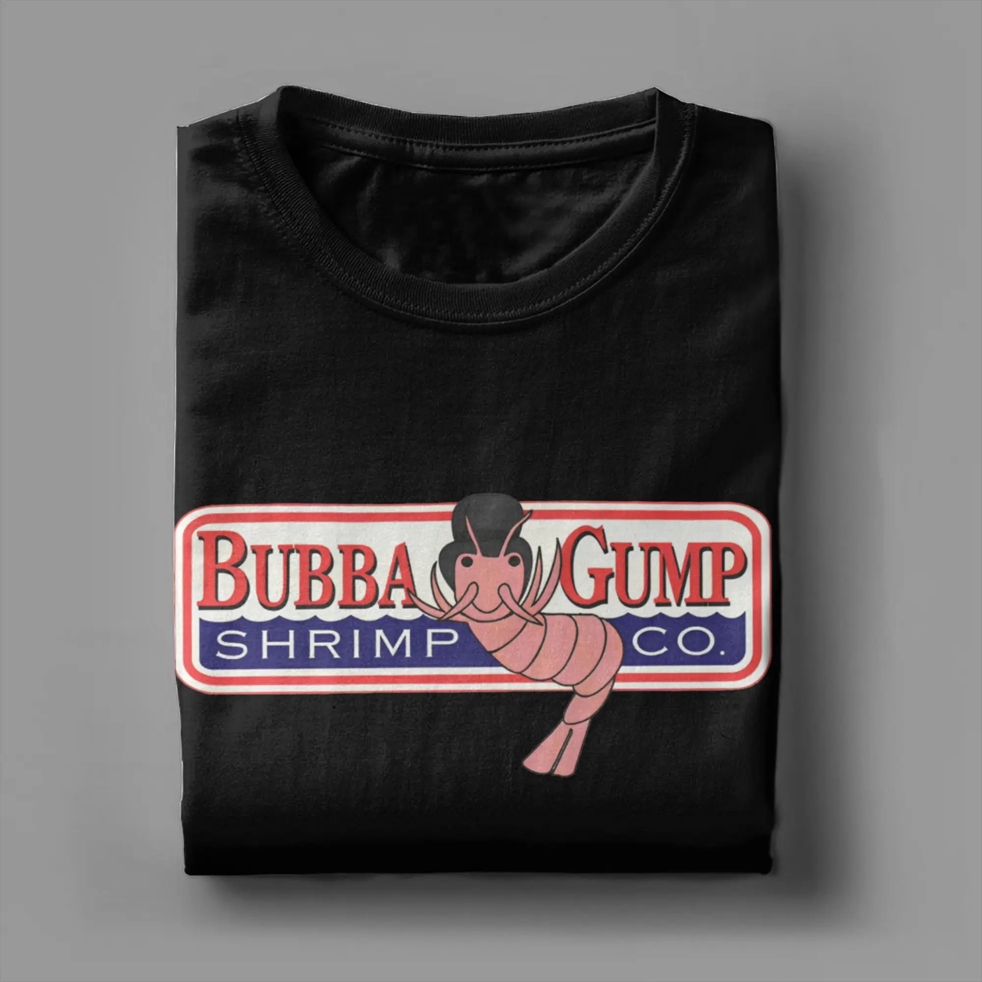 زوجين تي شيرت Bubbas Gumps شعار Forrest Gumps تي شيرت شعبية الصيف تيز الشارع الشهير نمط ملابس علوية من القطن فكرة هدية