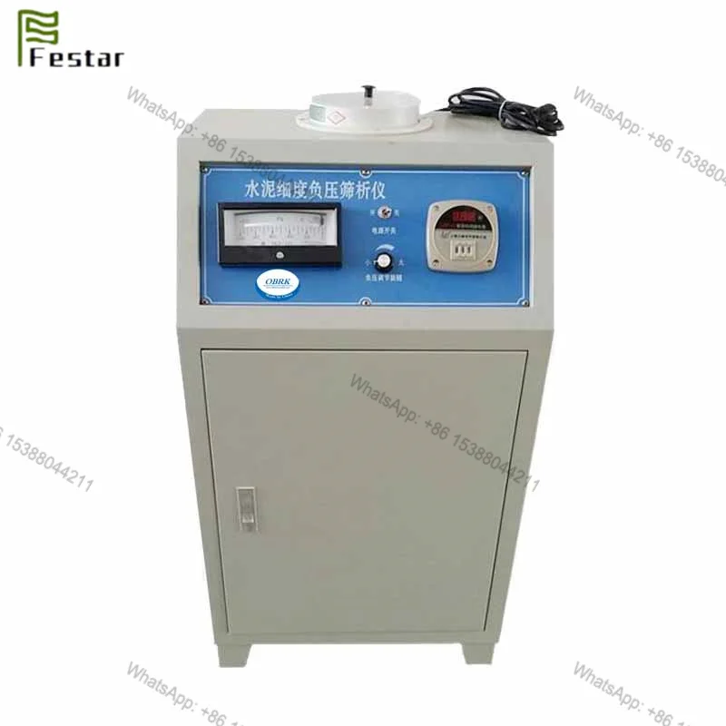 خصم نوعية جيدة جهاز اختبار غربال الضغط السلبي الأسمنتي الرقمي