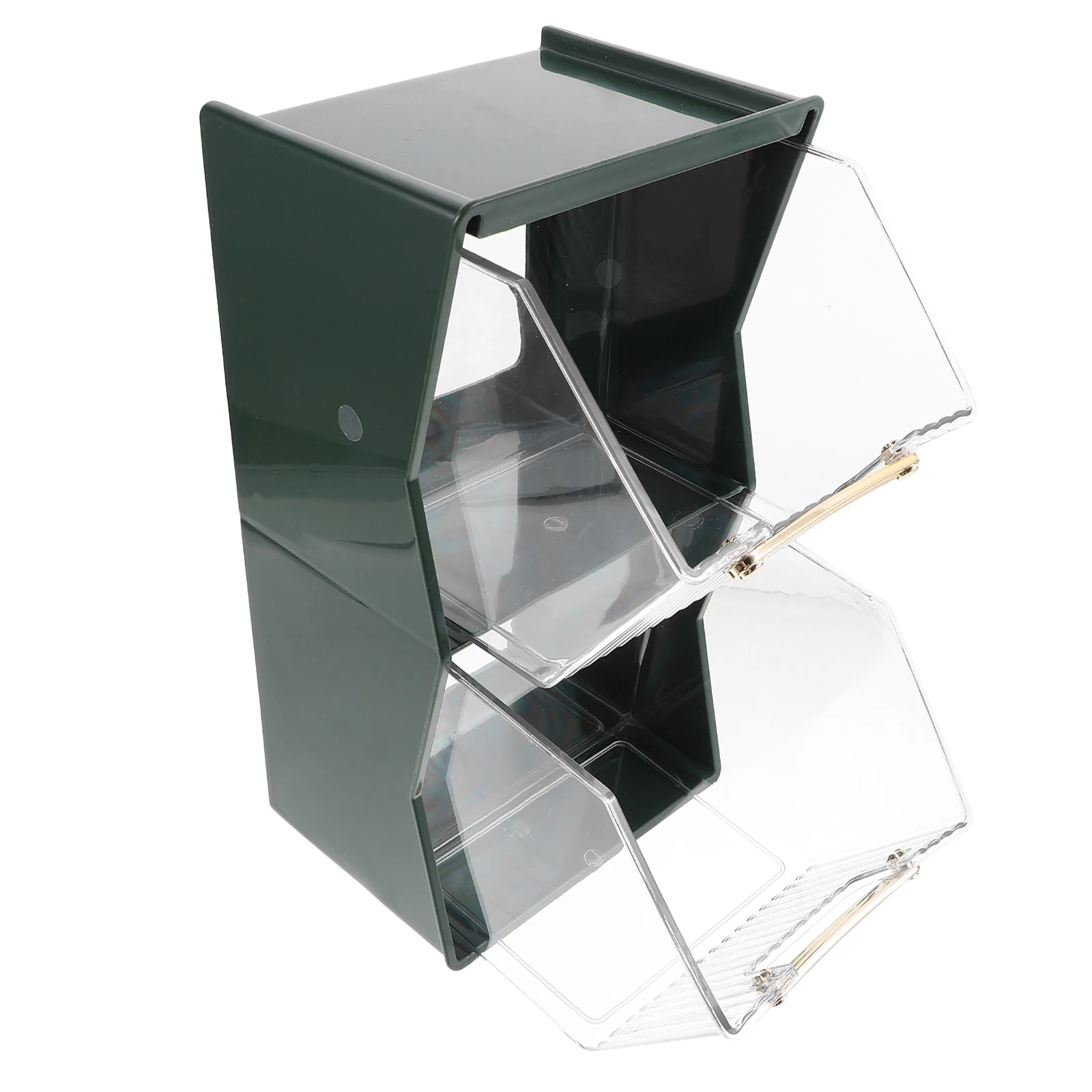 

Coffee Tea Storage Box Organizer Holder For Capsules Bags Sugar Home Hotel Kitchen Double Layer Tea Bag Rack Container