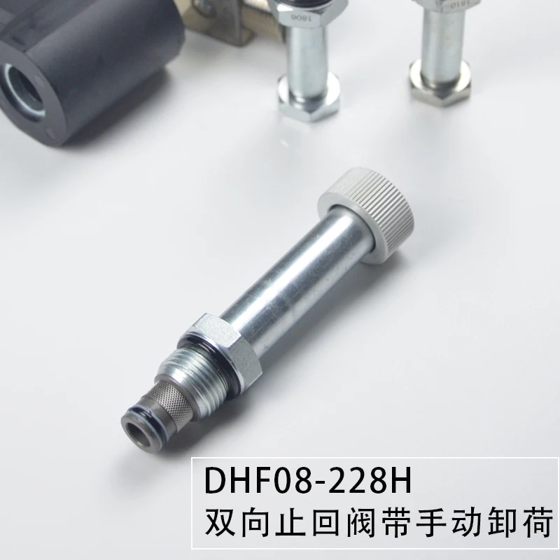 

Electromagnetic Threaded Cartridge Valve Two-way Check Normally Closed DHF08-228H Manual Unloading SV08-28