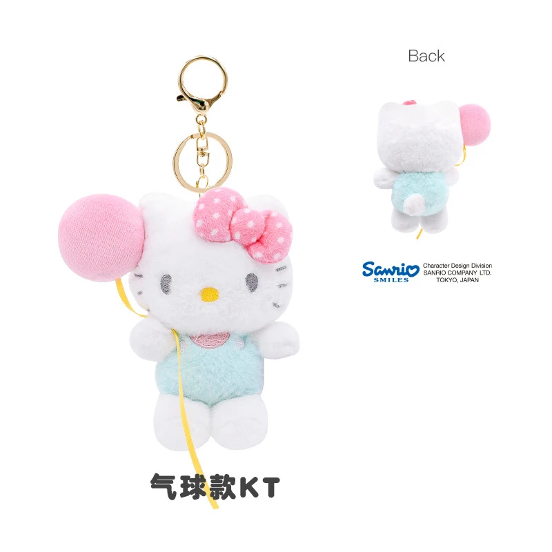 Echte Sanrio Hello Kitty-collectie: knuffelpop, knuffel, sleutelhanger, tasdecoratie, rugzakhanger, verjaardags- of kerstcadeau.