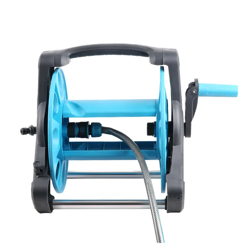 20M Portable Hose Reel Storage Box with Water Gun for Garden Irrigation Car Wash