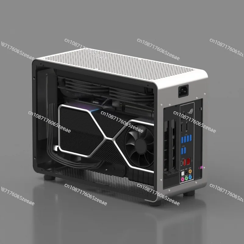 GEEEK G1-pro Aluminum Alloy Chassis A4 Sfx240 Water-cooled Itx Transparent Chassis