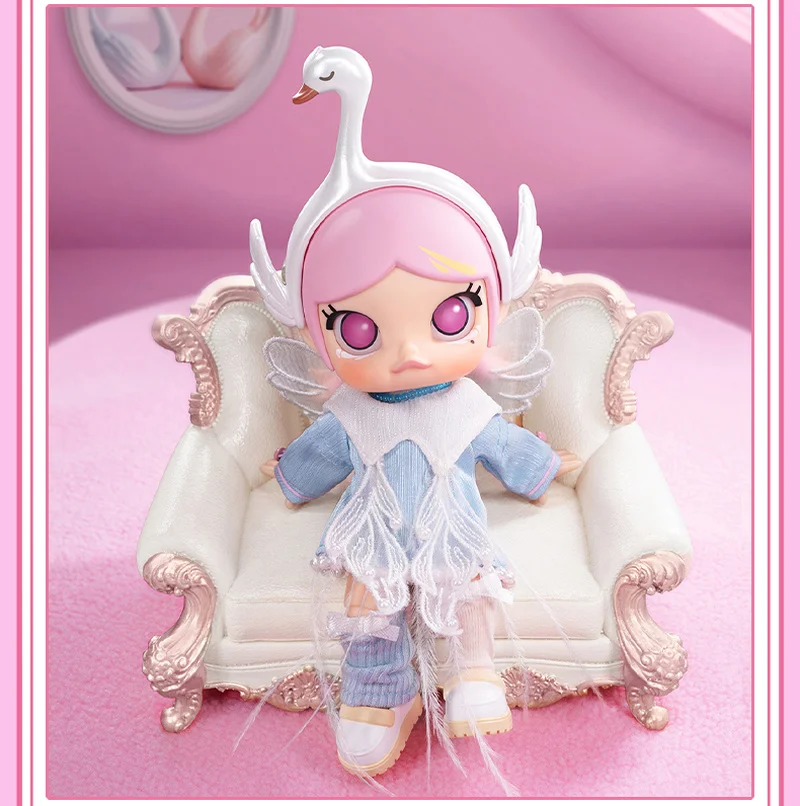 

Molly Metamorphosis Swan Anime Peripheral Figure Bjd Can Move Doll Toy Cartoon Model Girl Decoration Kawaii Ornament Toys Gifts