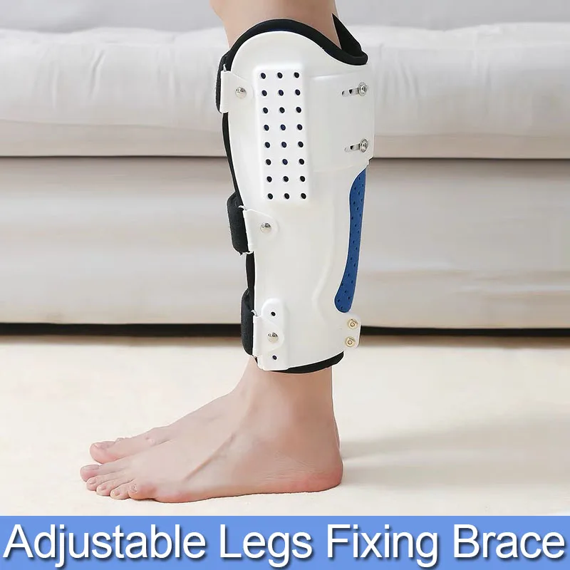 

Adjustable Calf Orthotics Support Brace-For Sports Sprain Fracture Ligament Tear Rehabilitation Fixing-For Left Right Leg