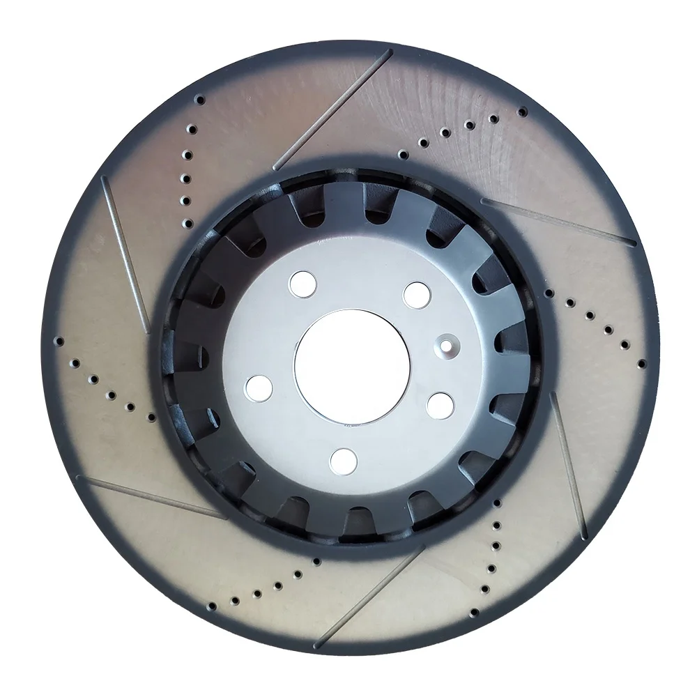 Customized disc rotor 400mm carbon ceramic brake discs for  s7