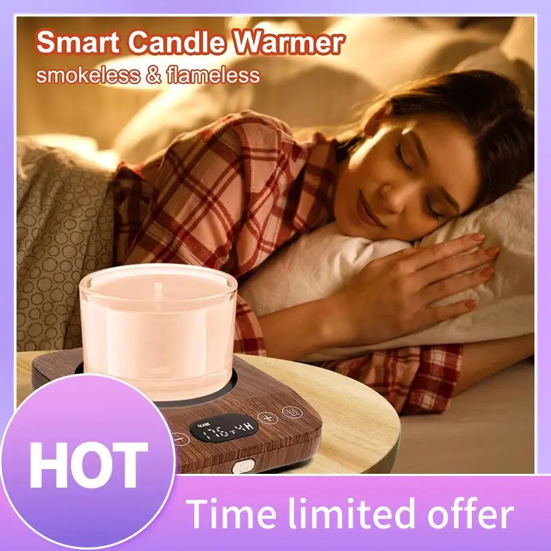 

B69C Coffee Mug Warmer, Auto On/Off Upgrade -Induction Mug Warmer For Desk With 9 Temperature Settings,1-9 Timer EU Plug Easy To
