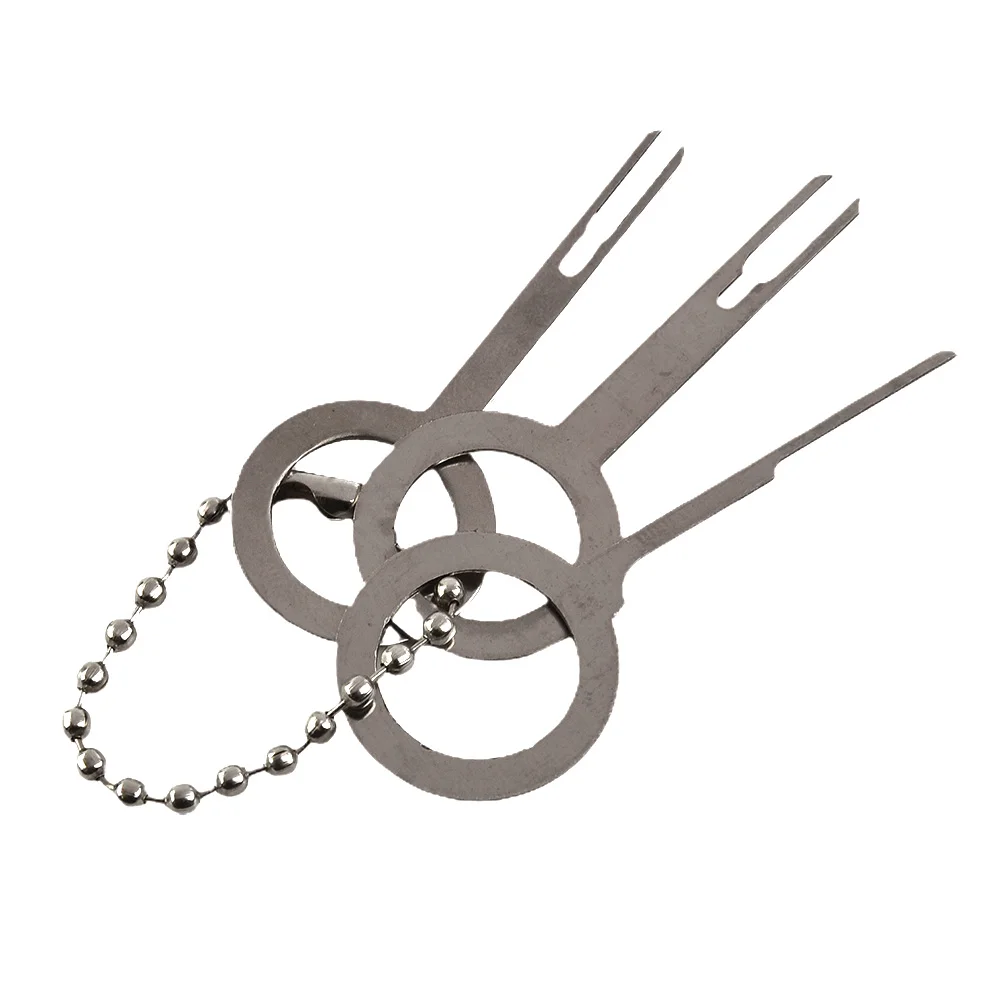 Tool Wiring Crimp Connector Pin Key Replacement Accessories Car Terminal Removal Replaces Set Pack Stainless Steel