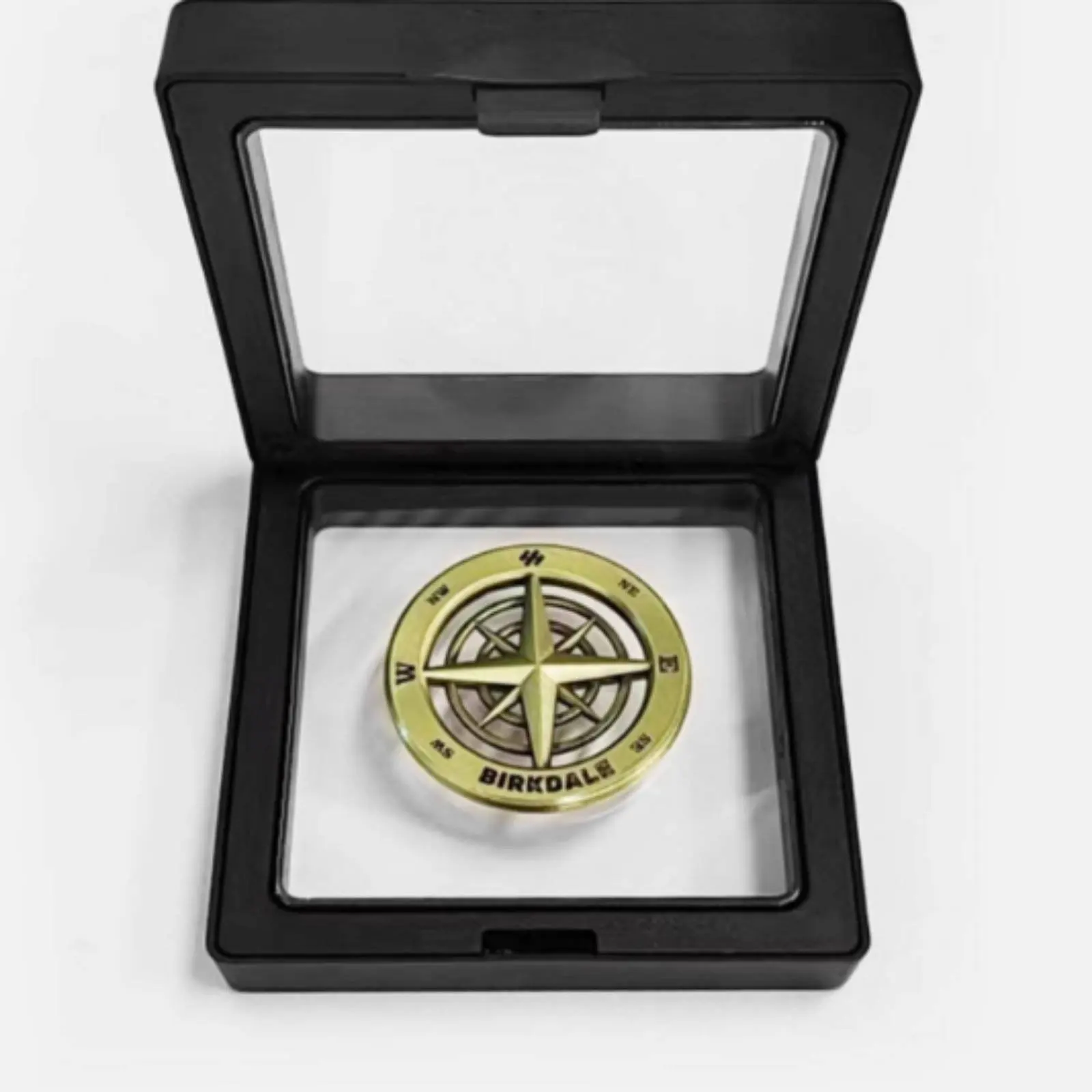 Compass Golf Marker Fashion Design Hollow Golf Ball Marker Sports Accessory Unique Design Portable Size for Putting Green view 4