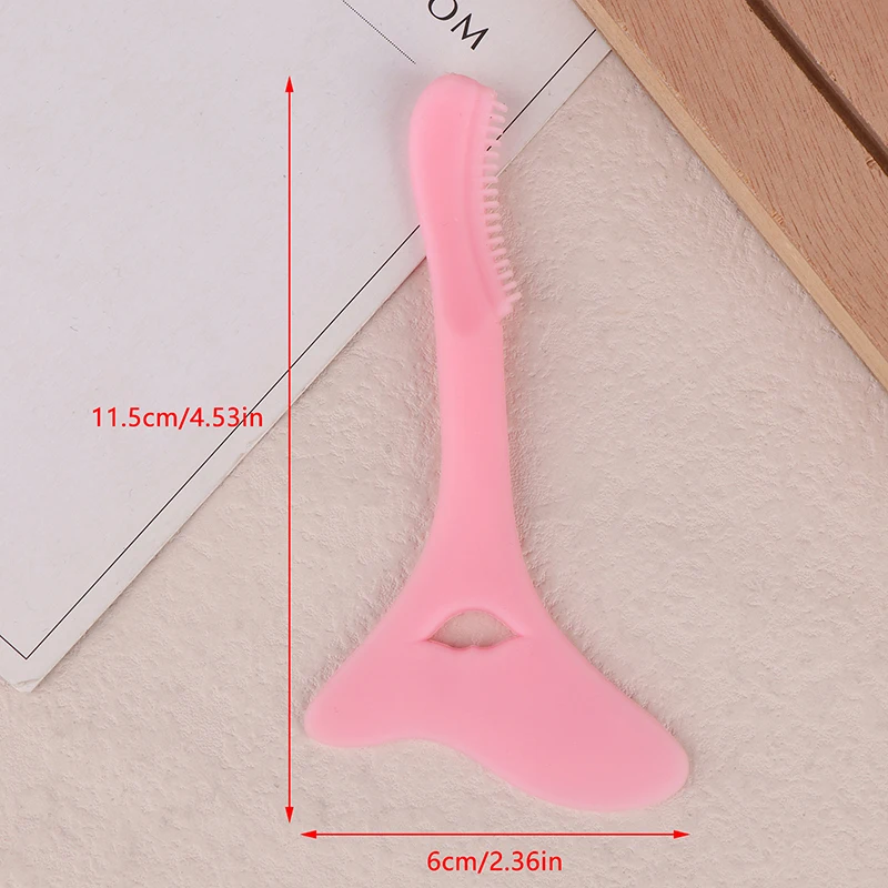 Plantilla de delineador de ojos multifuncional, puntas de ala, ayuda para delineador de ojos de silicona, lápiz labial para dibujar, asistente de uso, deflector, maquillaje reutilizable