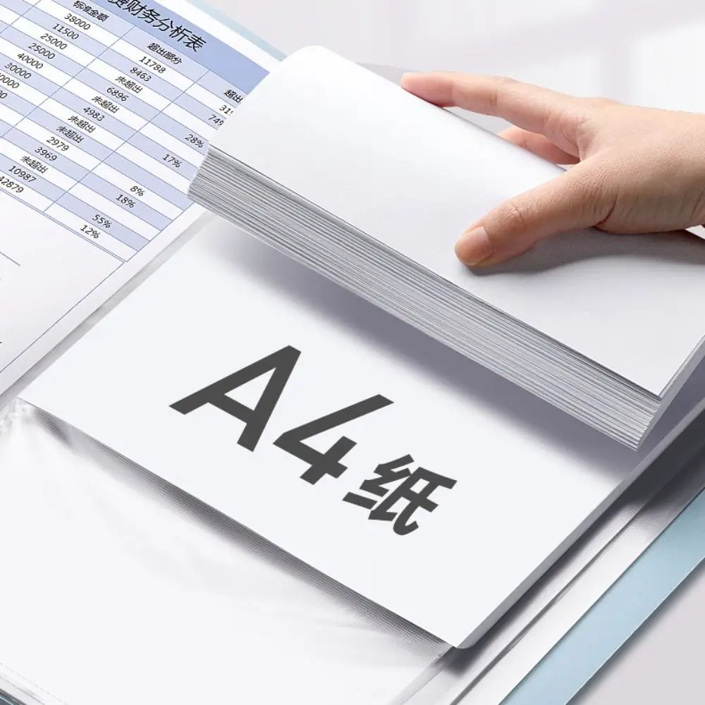 Large Capacity A4 File Organizer Multifunctional Desktop Storage Waterproof Dustproof Document Holder