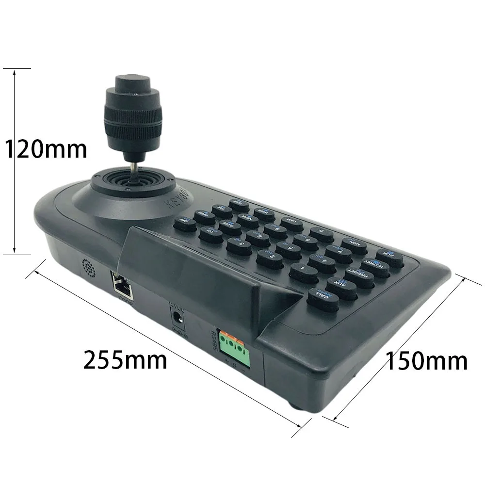 3D 3Axis Joystick Cctv Keyboard Controller Toetsenbord Voor Veiligheid Ptz Ahd & Analoge Speed Dome Camera Decoder Dvr Pelco RS485 Joystick