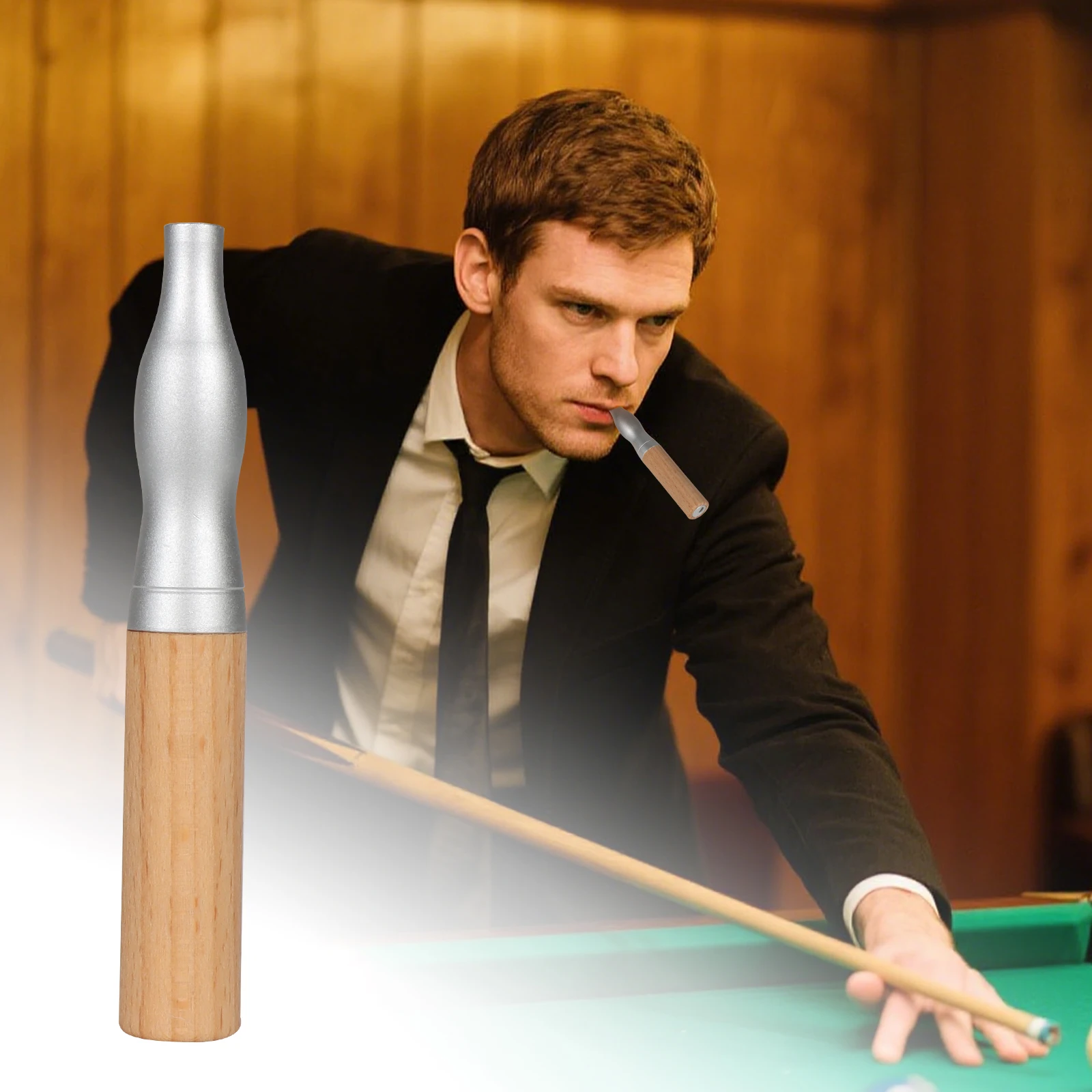 Personalized Füm Inhaler with Custom Name Logo Nicotine-Free Smokeless Aromatherapy Stick Wooden Quit Smoking Tool for Home Offi