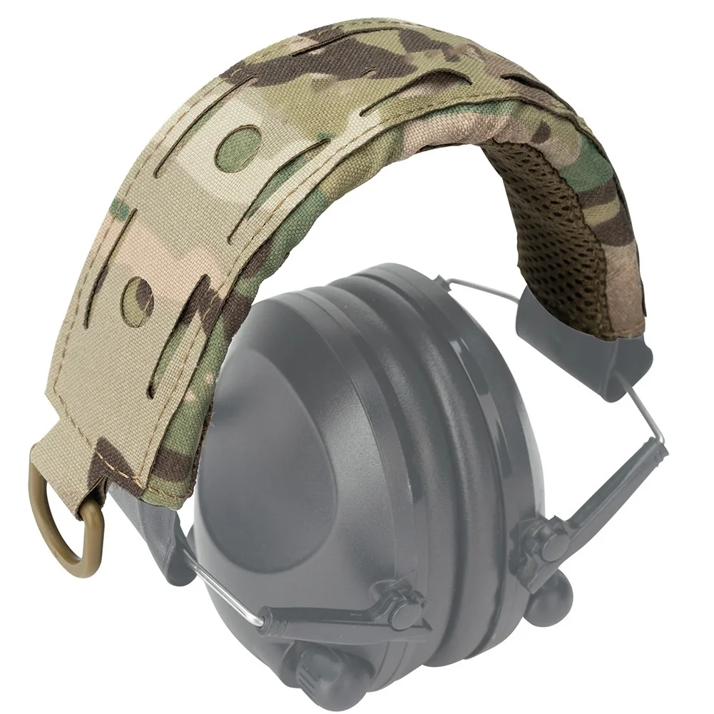 

Tactical Advanced Headset Cover for General Tactical Earmuffs, Shooting Headband Modular Cover with Cool Mesh Padding