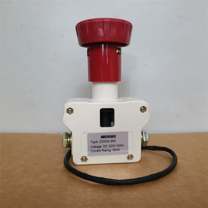 9000008515 Noblelift PS15 Electric Forklift ZDK32-350 220V 350A Emergency Button Stop Switch On off Disconnecter