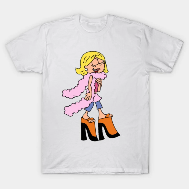 Lizzie McGuire Fashion T-Shirt New Spring/Summer Arrivals Regular Fit Streetwear Women American Street Style  Y2K Vintage