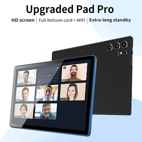 Imagen 2 del producto 2025 nueva almohadilla mejorada tabletas Android de 10,1 pulgadas Octa Core 6GB RAM 128GB ROM red Dual WiFi cámaras duales Tablet PC 6000mAh