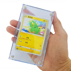 Card Holder Screw Trading Card Protector 35 PT Baseball Card Protectors for Football Sports Game Cards Storage Display