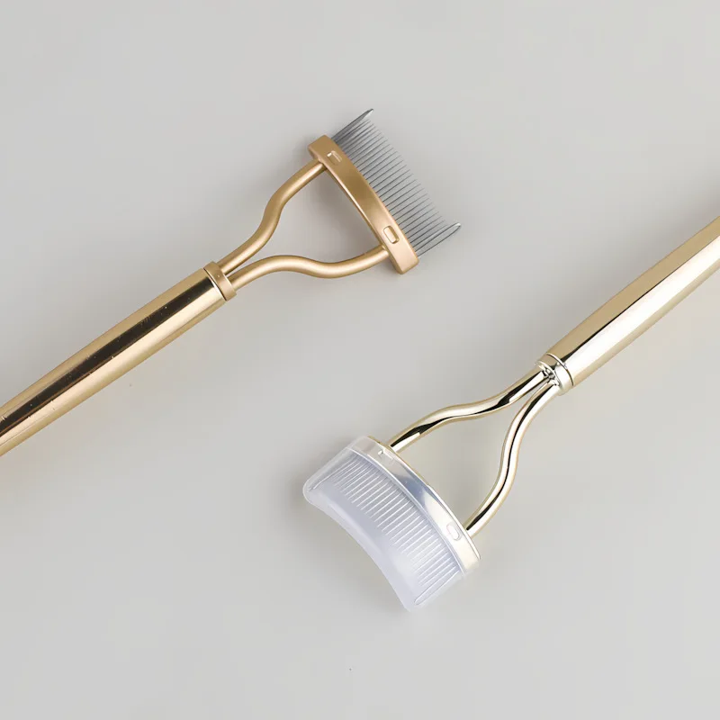 Wimpern Curler Schönheit Make-Up Lash Separator Faltbare Metall Wimpern Pinsel Kamm Mascara Curl Schönheit Make-Up Kosmetische Werkzeug
