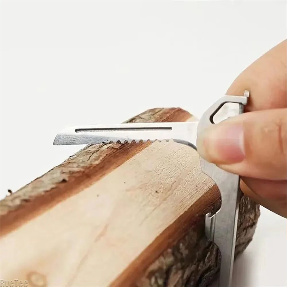 

Многофункциональный складной инструмент 6-в-1, брелок для ключей, карманные плоскогубцы EDC с открывалкой и отверткой, для выживания и спасения на открытом воздухе