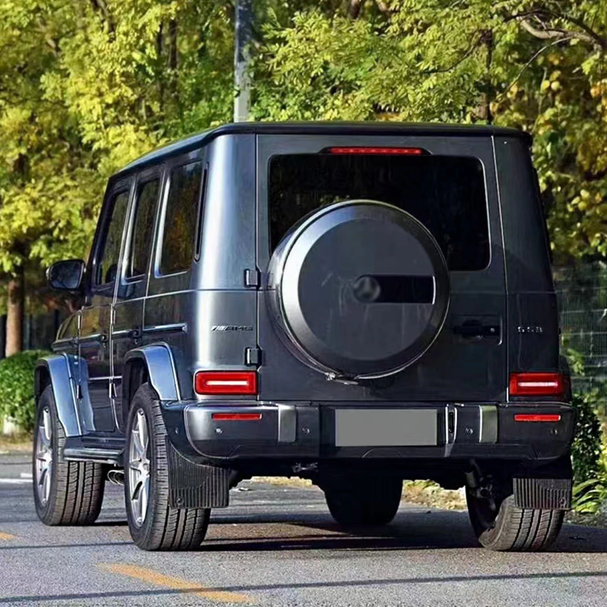 For Mercedes Benz G Class W464 2019+ Change To G63 AMG Bumpers Side Skirt Full Body Kits.