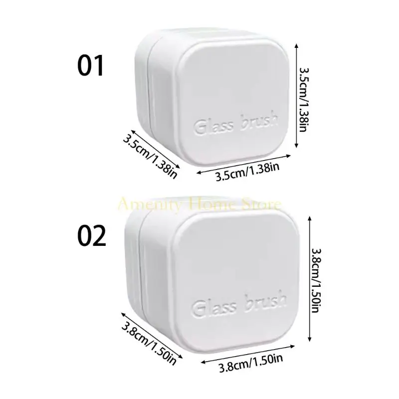 F26C Fish Aquarium Cleaner Strows Class Class Class Fish Fish Fish Magnet Brush Clacks Smally Size