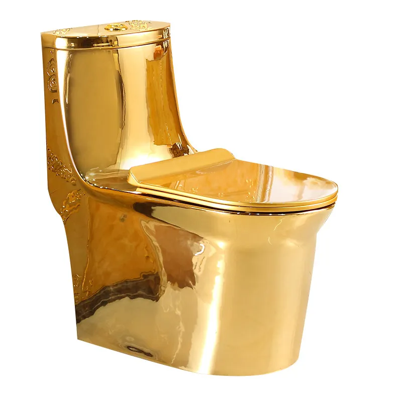 

Golden toilet household creative water-saving deodorant super swirl toilet household toilet