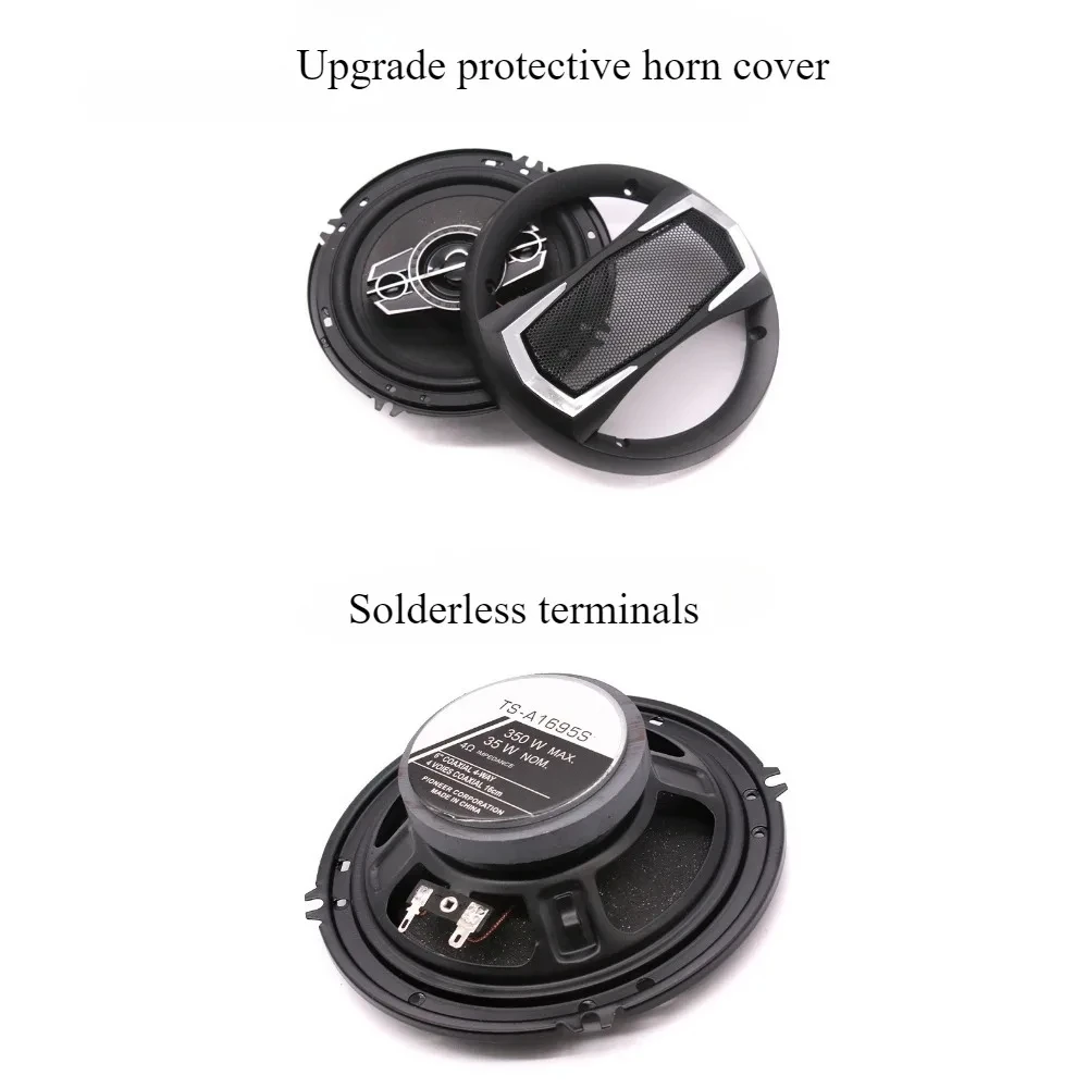 4/5/6/6×9 inch 12V Universal Motors Coaxial Music Stereo Tweeter Mid-bass Audio System High Fidelity High-power Car Speakers