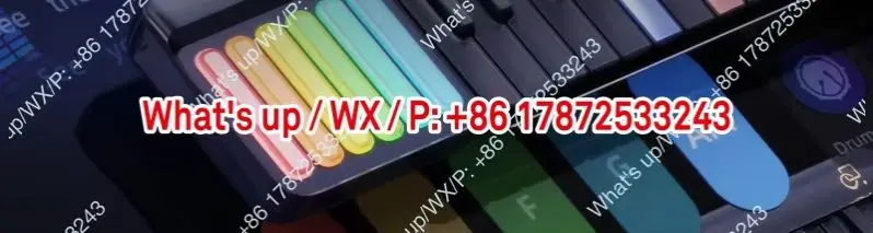 Smart keyboard, portable electric piano learning machine, playing and singing MIDI rainbow electronic keyboard